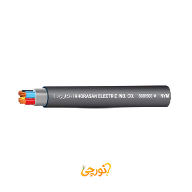 کابل سبک با عایق و روکش PVC سایز 4 در 6 (NYM) افشارنژاد خراسان